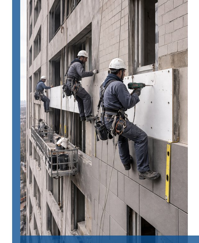 Монтаж фасадных термопанелей высокого качества в Соликамске