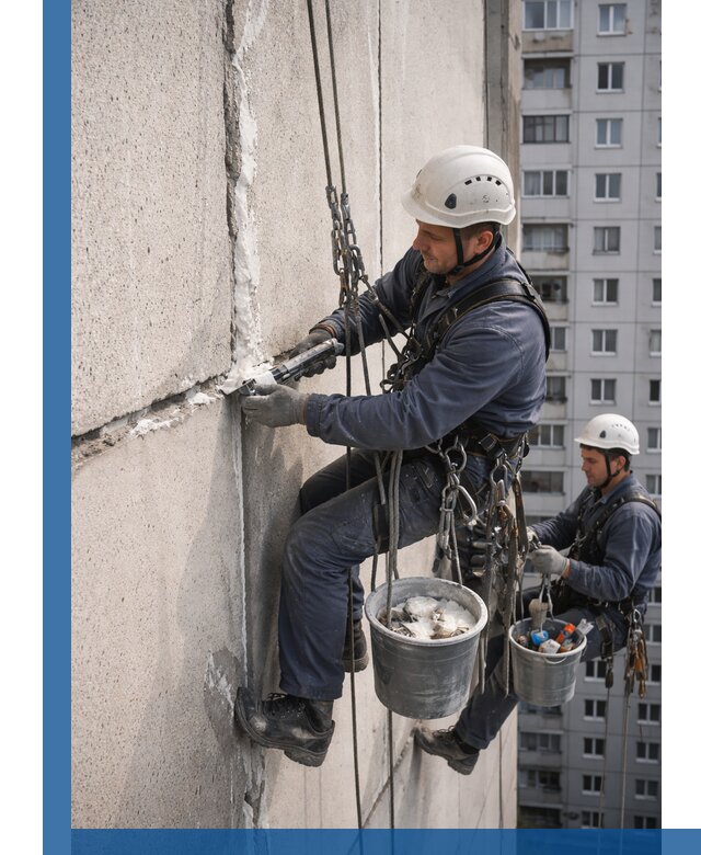 Утепление межпанельных швов в Соликамске профессионально и надежно