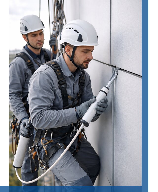 Герметизация швов вилатермом в Соликамске от 618 р. | ВЫСОТНИК-Слк