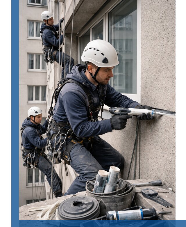 Герметизация швов лоджии в Соликамске профессионально и надежно