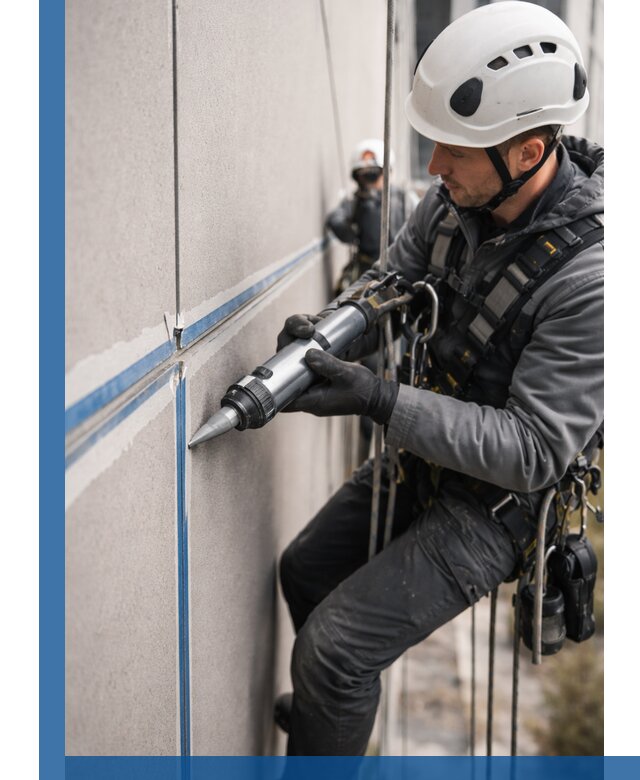 Герметизация стыков фасадных панелей в Соликамске качественно и быстро