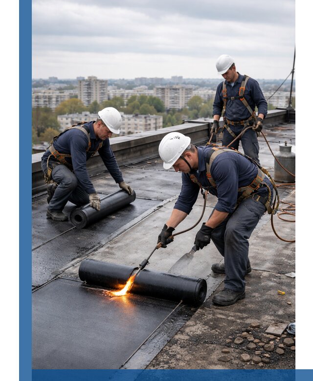Ремонт наплавляемой кровли в Соликамске качественно и надежно