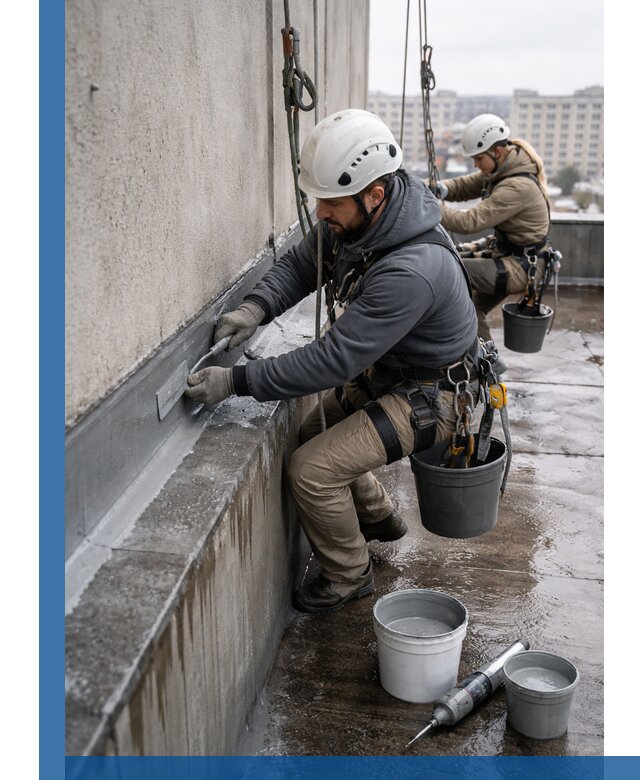 Гидроизоляция примыканий кровли в Соликамске, гарантия надежности