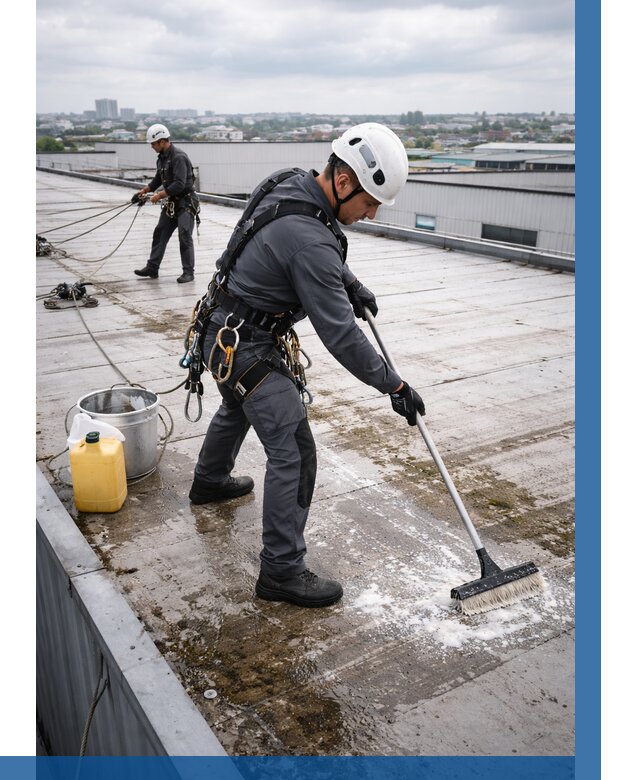 Очистка крыши по графику в Соликамске от 7729 р. | ВЫСОТНИК-Слк