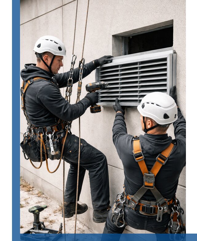 Монтаж вентиляционных решеток в Соликамске профессиональный сервис