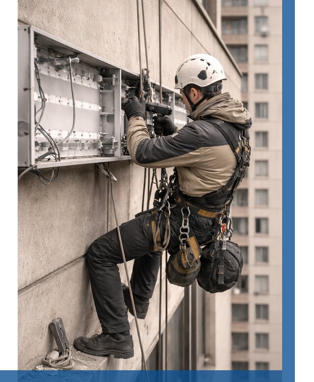 Ремонт вывески на высоте в Соликамске от 4637 р. | ВЫСОТНИК-Слк