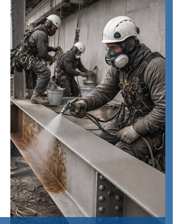 Антикоррозионная покраска металла в Соликамске от 721 р. | ВЫСОТНИК-Слк