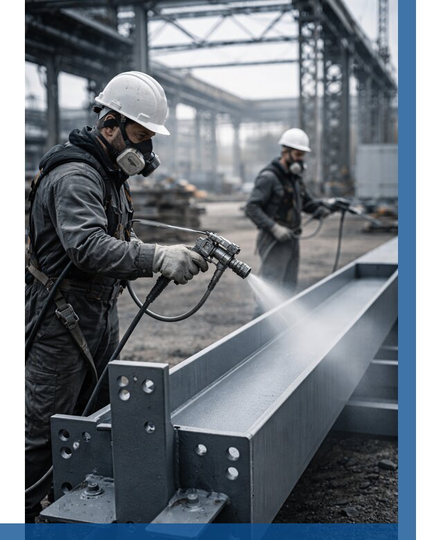 Антикорроз. обработка металлоконстр. в Соликамске от 464 р. | ВЫСОТНИК-Слк