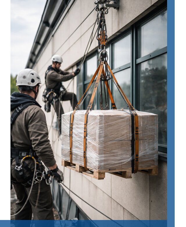 Подъем груза на высоту в Соликамске от 3092 р. | ВЫСОТНИК-Слк