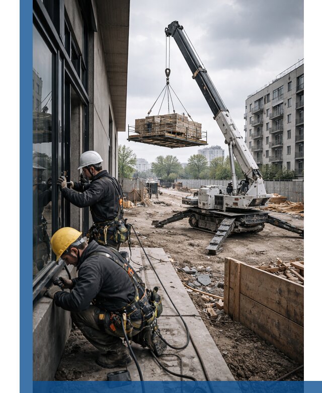 Аренда крана Пионер в Соликамске для строительных работ