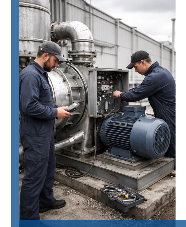 Техническое обслуживание промышленного оборудования в Соликамске