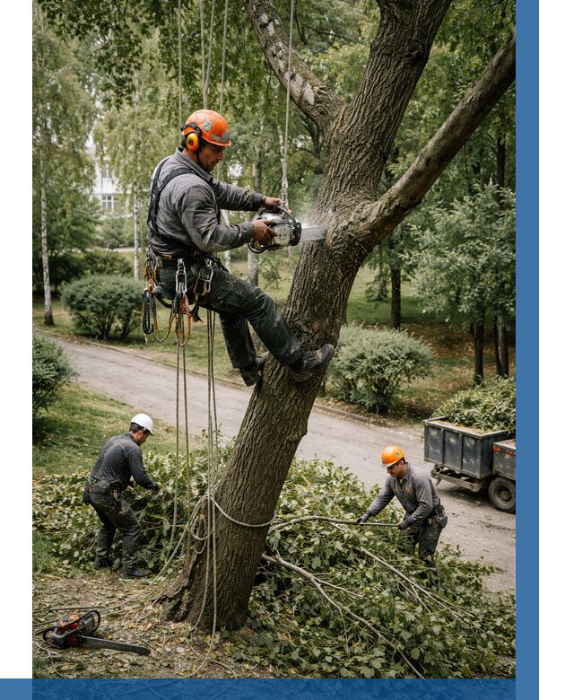 Кронирование деревьев в Соликамске от 6698 р. | ВЫСОТНИК-Слк