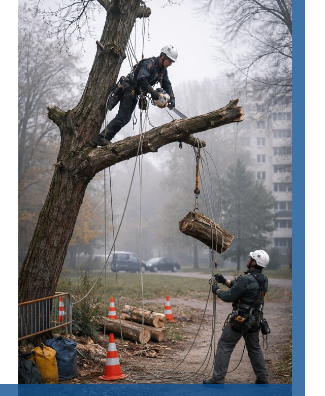 Удаление аварийных деревьев в Соликамске от 15458 р. | ВЫСОТНИК-Слк