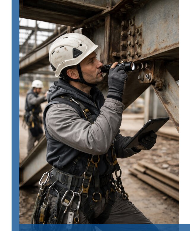 Обследование металлоконструкций и диагностика прочности в Соликамске