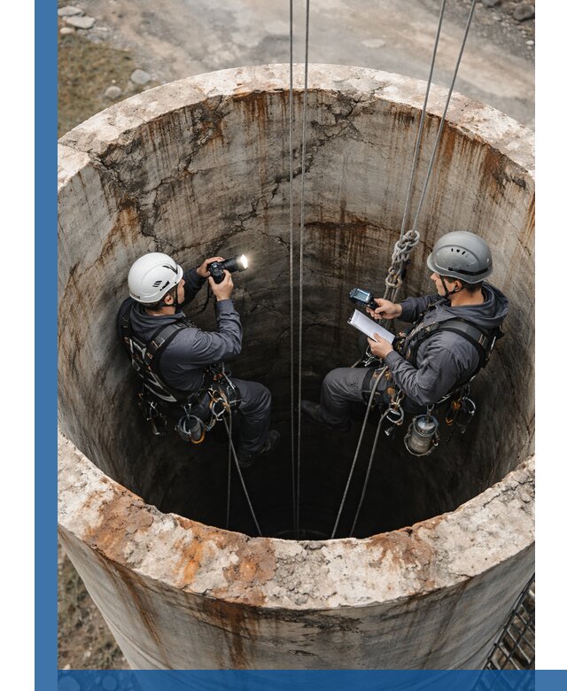 Обследование дымовой трубы: диагностика и оценка состояния в Соликамске